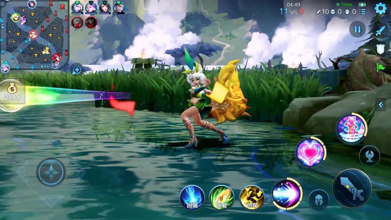 王者荣耀妲己热情桑巴3d皮肤特效展示 模型和特效都不错