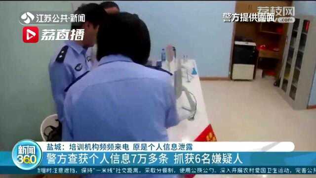 盐城家长频频接到培训机构电话 报警后这个教育机构被端了