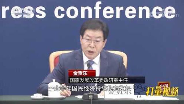 上半年我国经济持续稳定恢复,主要宏观指标处合理区间