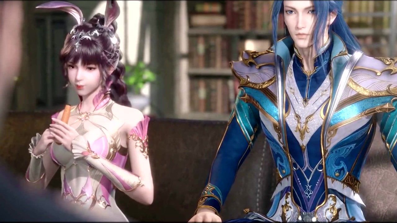 斗罗大陆:小舞唐三真是天生一对,结婚场景太甜了,奔赴星空_高清1080p