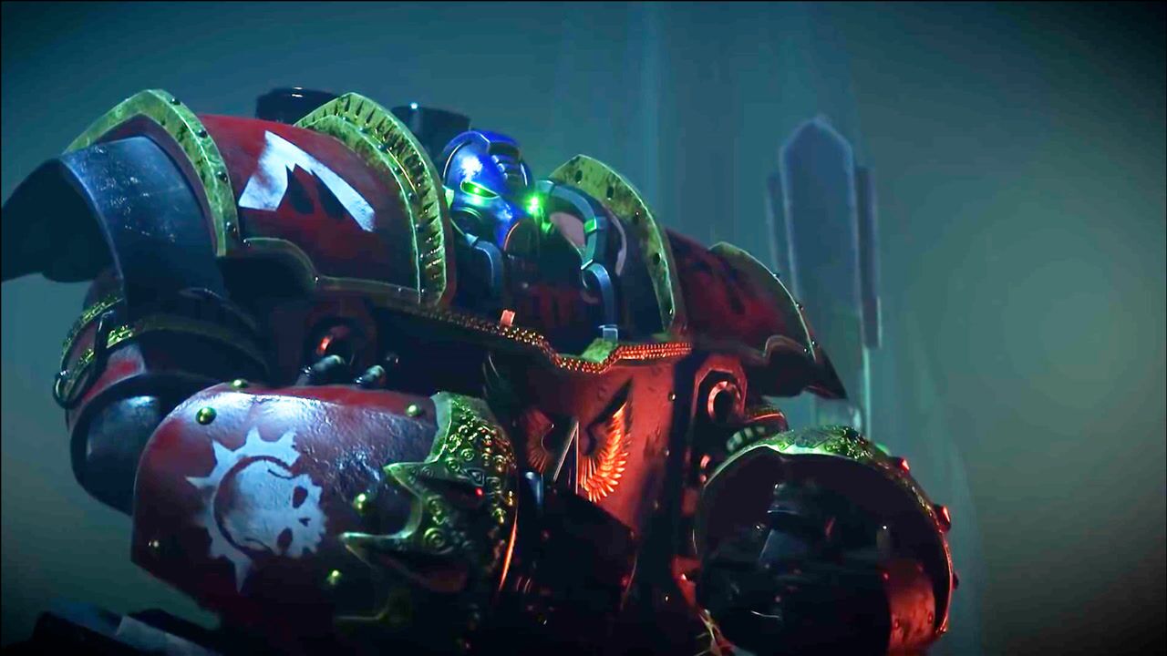 圣血天使战团小队精彩战斗,百夫长战甲独显威力_腾讯视频