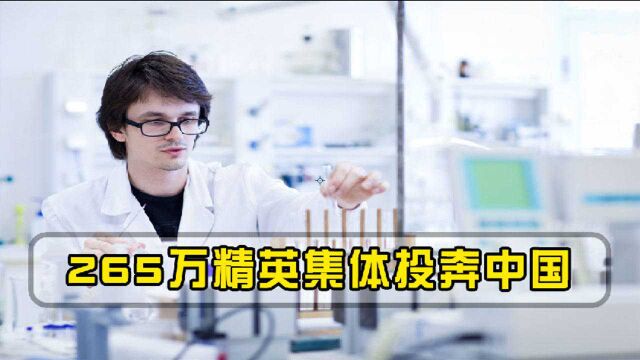 又一批人才流失?265万人集体选择回国,专家:美国至少损失4万亿