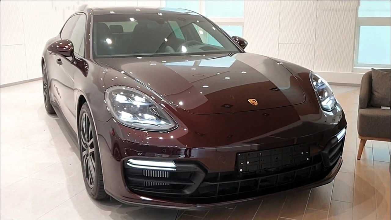 新车到店实拍2021款保时捷帕拉梅拉gts太美了买不买自己看