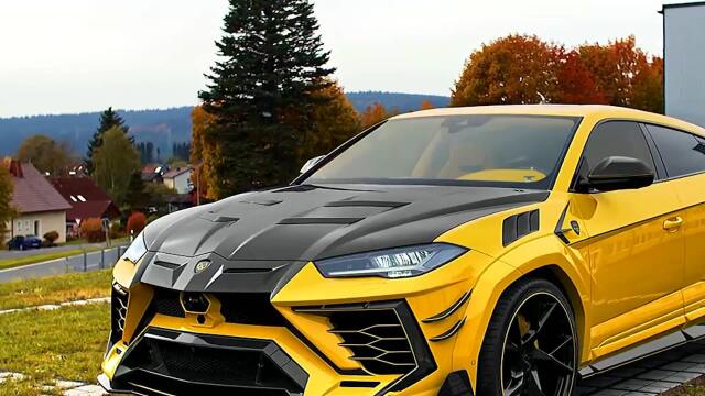 最帅suv,兰博基尼urus合集,地表飞行器