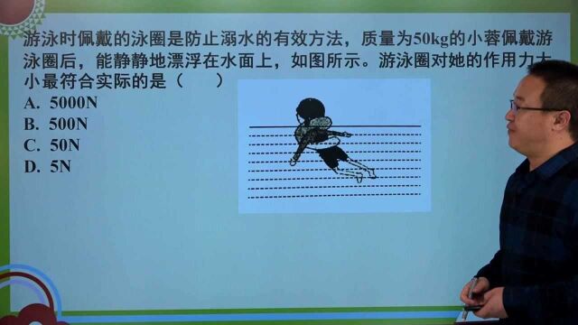 2020年广东中考物理第7题:浮力的计算