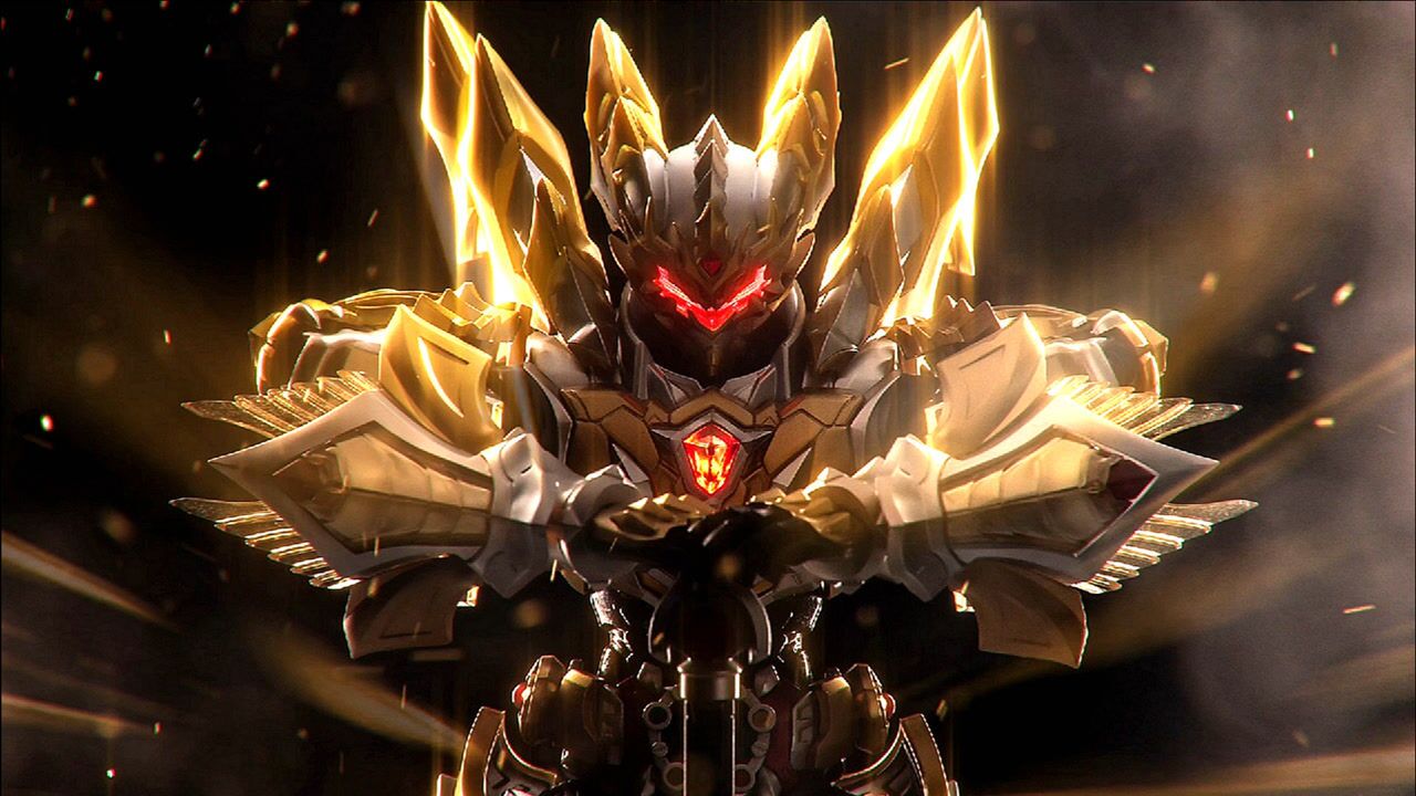 帝皇铠甲没有披风却有6条金色的翅膀比修罗铠甲更有牌面