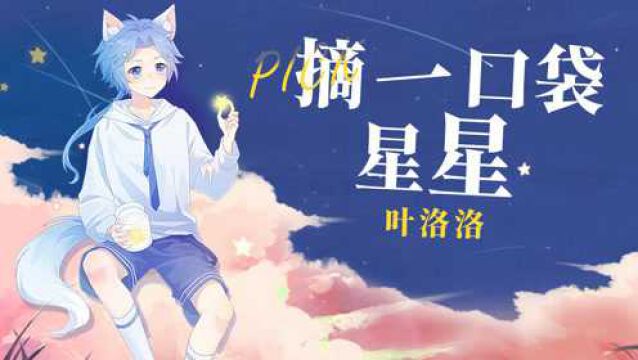 您的星星快递,请查收!叶洛洛原创《摘一口袋星星》