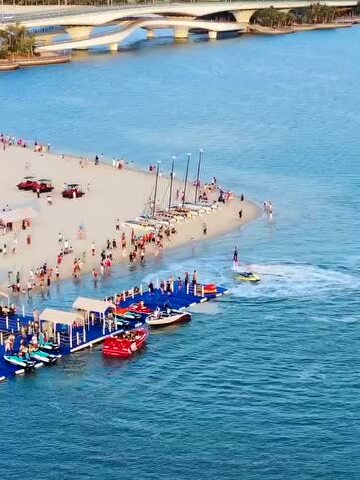 海花岛双子沙滩