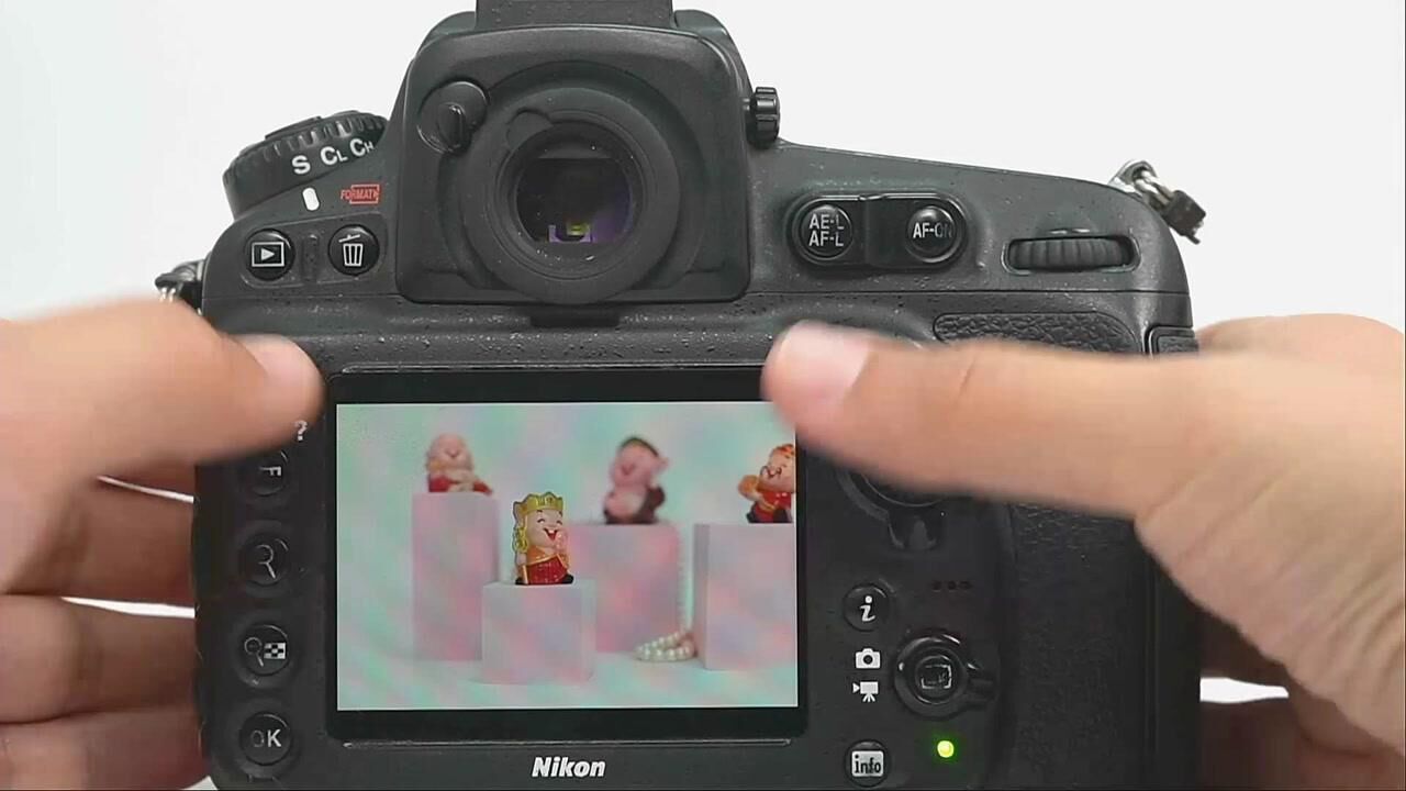 尼康d810相机用自定义白平衡自获得还原正确色彩的方法