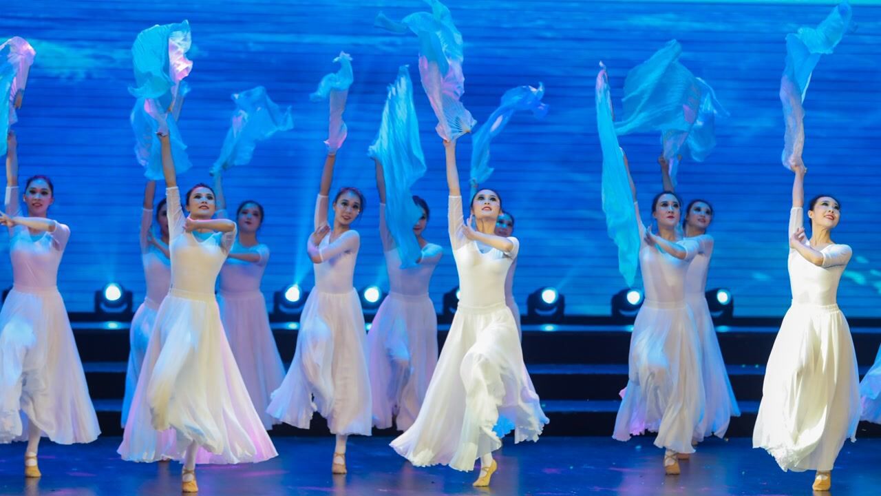 健康路径第四届舞蹈大赛 老师开场舞《海的追寻》 _腾讯视频