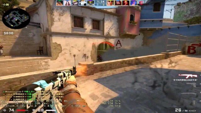 Mort的CSGO,玩的就是心跳刺激,残局9滴血依旧团灭对手