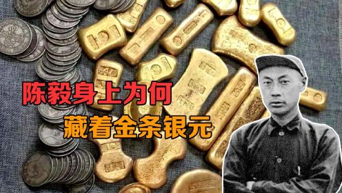 南方游击战争时，陈毅身上藏着金条银元，作用非常大
