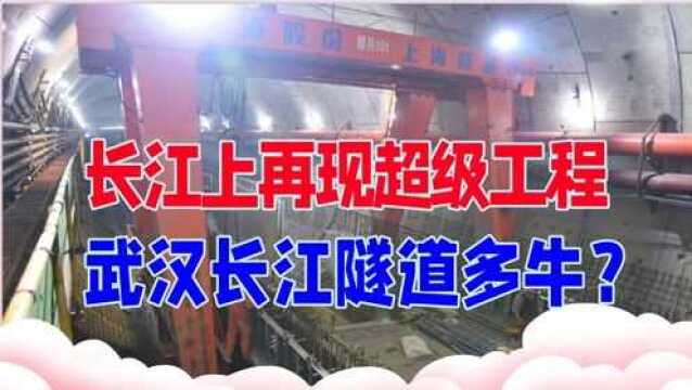 地位不亚于三峡大坝,长江上再现一超级工程,武汉长江隧道多牛?