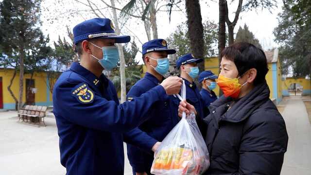 喜迎元宵节,情暖养老院!郑州二七消防,“中”!