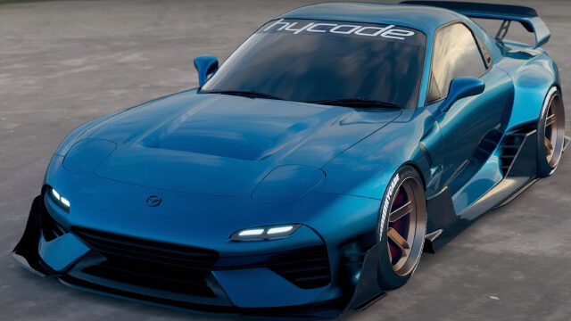 马自达rx7改装宽体版