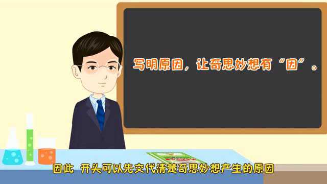 四年级下册习作二《我的奇思妙想》视频讲解、习作范文