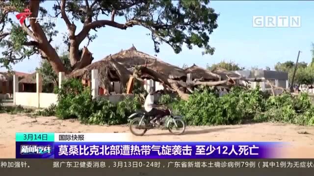 莫桑比克北部遭热带气旋袭击 至少12人死亡