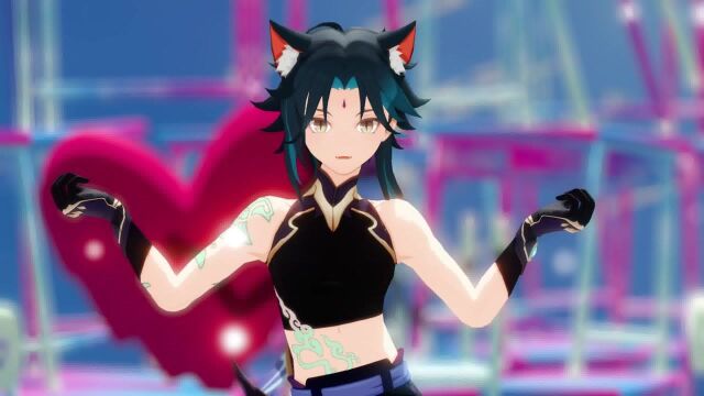 【原神MMD】魈猫猫电话号码