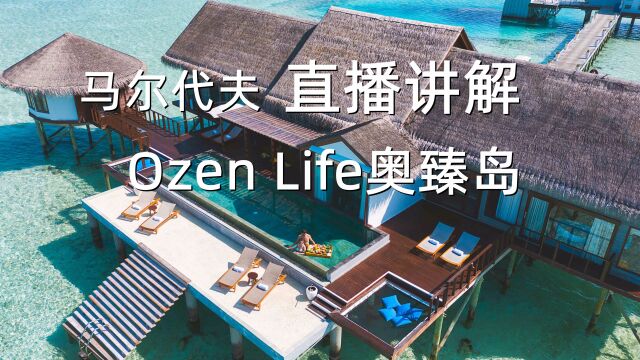 马尔代夫Ozen Life现场直播讲解