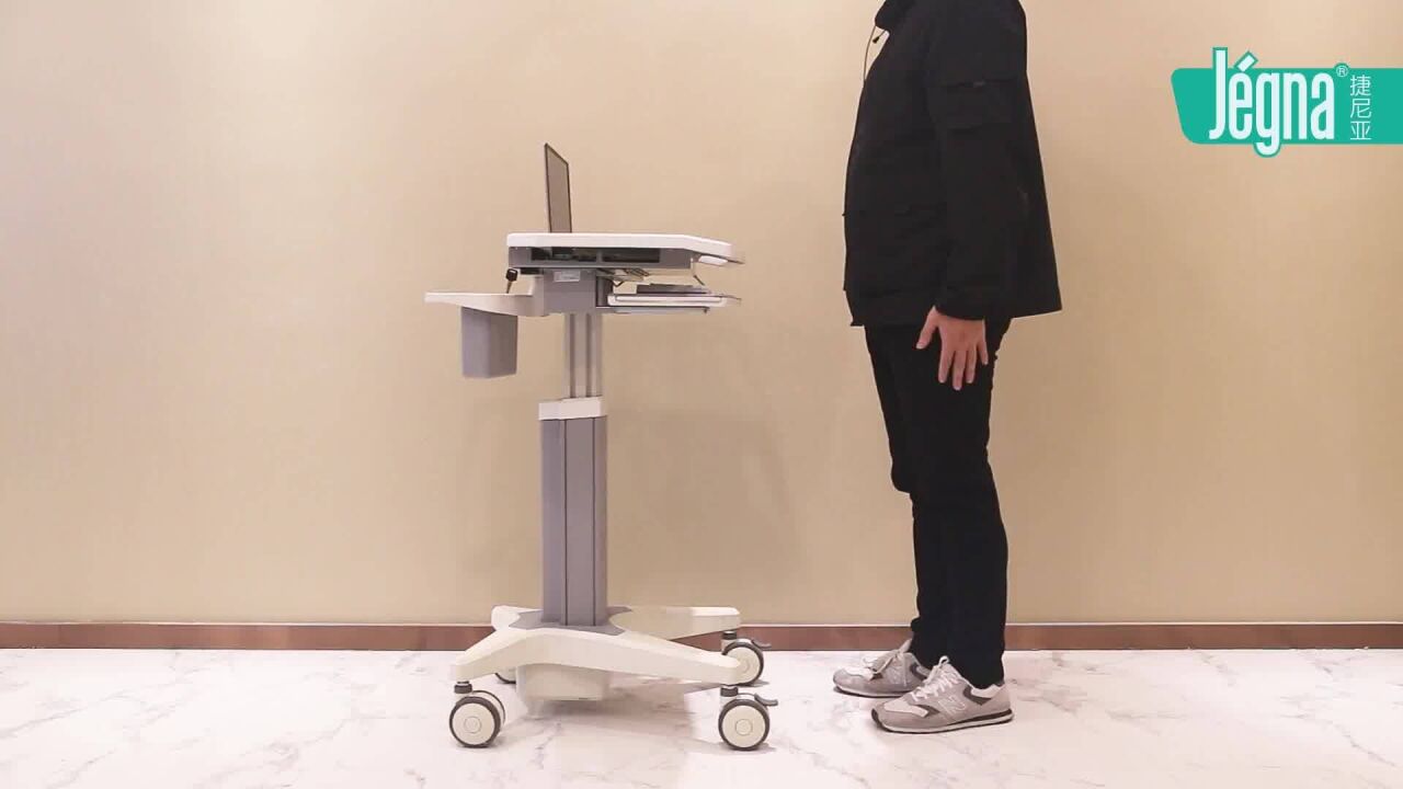 捷尼亚简易笔记本推车 使用介绍视频