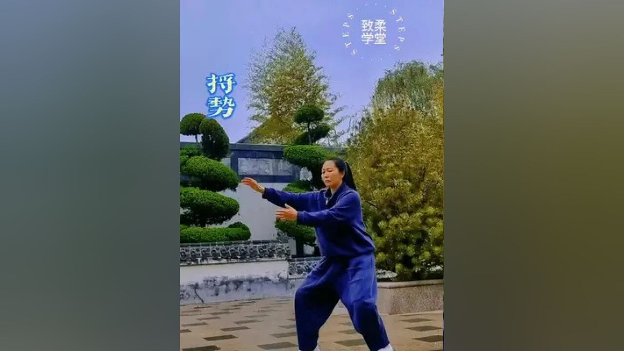 传统杨式37式太极拳分节学练#致柔学堂