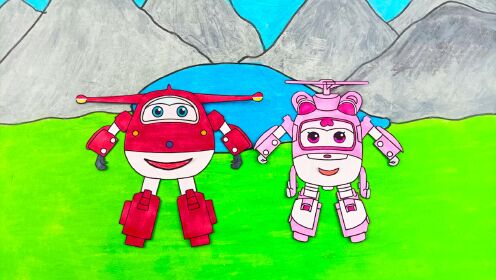 手绘定格动画:乐迪不想做饭来蹭吃的,小爱做了美味烤鸡.