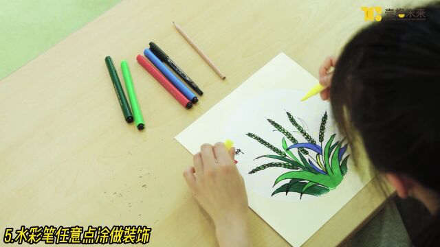 传统节气——芒种小画