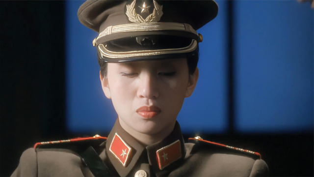 90年老电影《川岛芳子》:梅艳芳男装英姿飒爽,女装风情万种