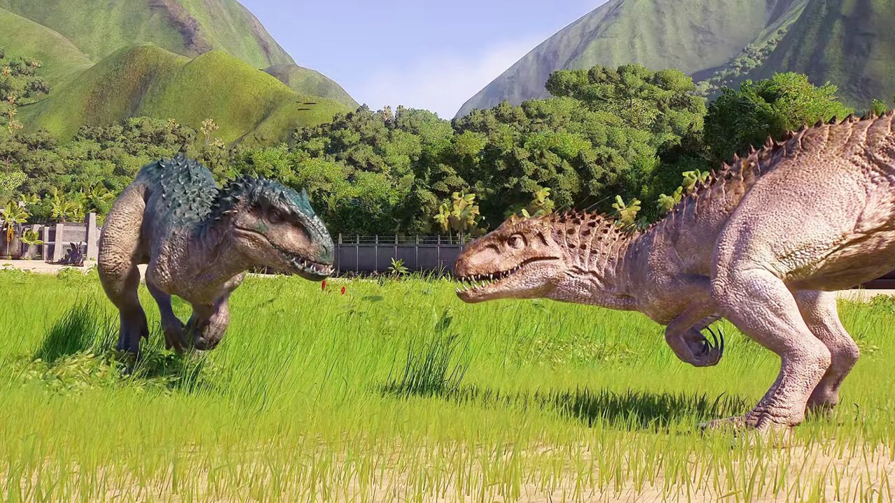 狂暴龙,捕猎草食动物 ~ 侏罗纪世界进化 2 代