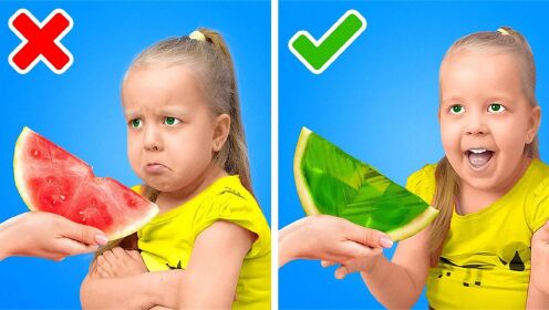 夏日美味水果新吃法，西瓜还能这样吃？还能做出更多颜色！