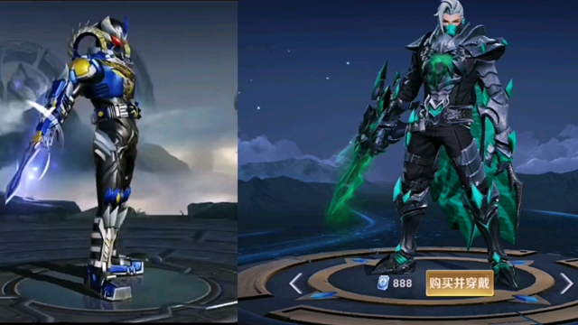 王者峡谷中的铠甲勇士,兰陵王变身风鹰铠甲