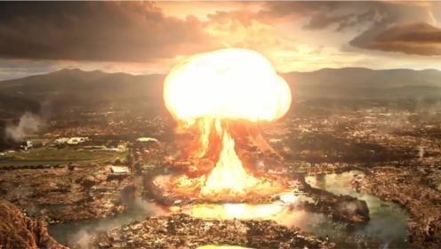 1945年8月9日，美军将原子弹投掷日本长崎真实影像，场面百看不厌