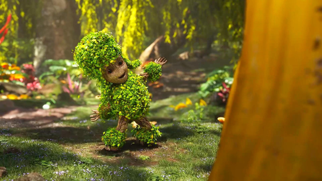 幼年格鲁特:呆萌可爱且调皮,关键它还会尬舞!爱了爱了