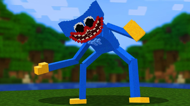 魔哒解说我的世界波比游戏时间变形模组,全角色人物都能变