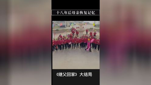 《继父回家》大结局，十八年后母亲恢复记忆与儿子相认，精彩片段。