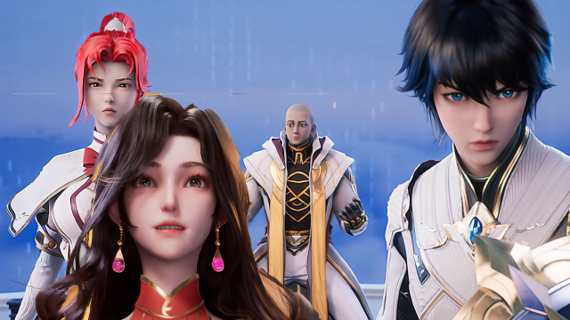 神印王座:六大圣殿混战开始,暴力牧师司马仙1v7,最美女神夜未央上线!