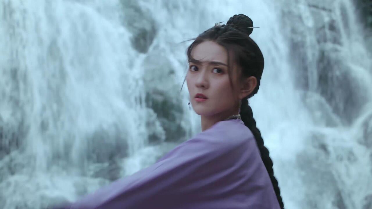 梁洁演的袁紫衣好飒一女的##金庸笔下的紫衣女好有个性##飞狐外传