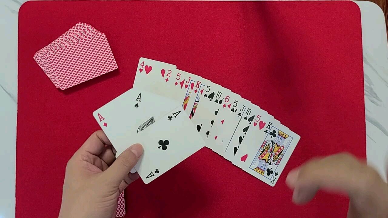 这个手法绝了,扑克魔术发底牌手法魔术牌技揭秘_高清1080P在线观看平台_腾讯视频