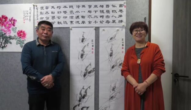 石川(樊建峰)老师给陈晓立老师赠送作品