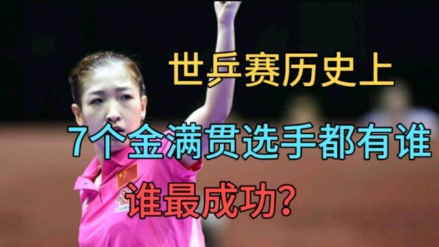 谁是世乒赛历史上最成功的球员?王励勤还是王楠?七个金满贯都有谁?