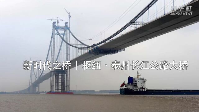 新时代之桥|枢纽ⷮŠ泰州长江公路大桥