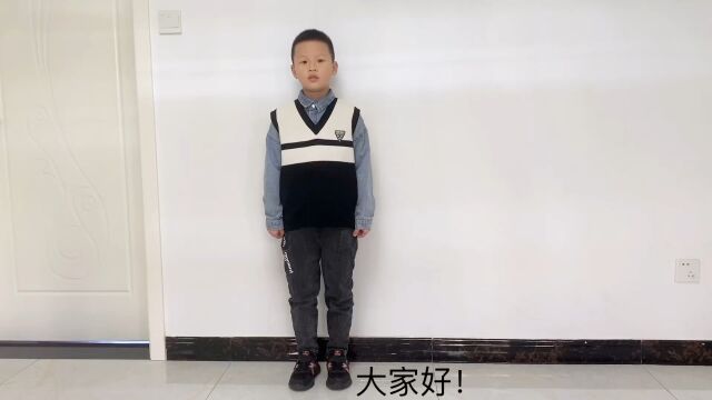 洪山区实验幼儿园香趣园,大一班陈嘉懿朗诵古诗[水调歌头ⷦ˜Ž月几时有]