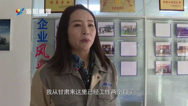 海阳市人社局:牵线搭桥做“红娘” 缓解企业“招工难”