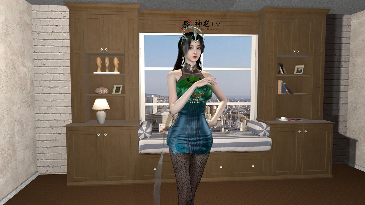 柳神旗袍舞·国漫女神#完美世界_高清