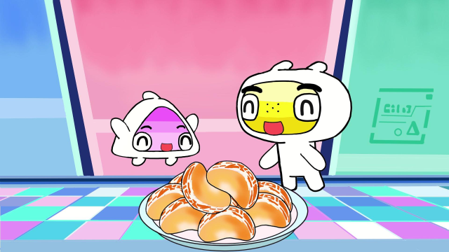 超迷你战士迷你勇迷你萌吃橘子