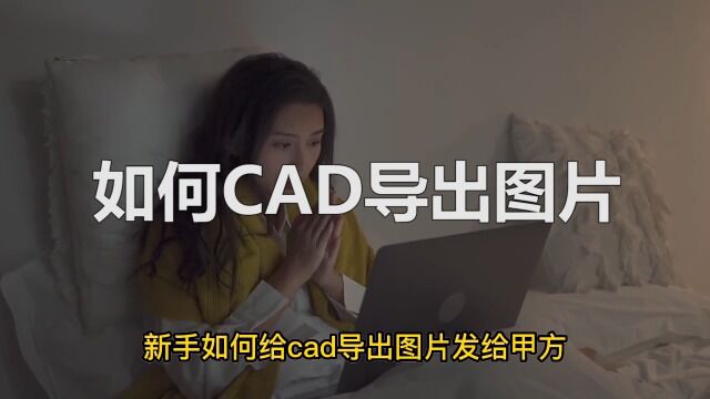 CAD如何导出图片格式?这招CAD导图片教程很简单