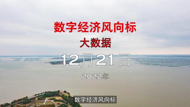 数字经济风向标大数据领域2022年12月21日