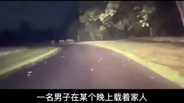 国外拍摄到的诡异白影