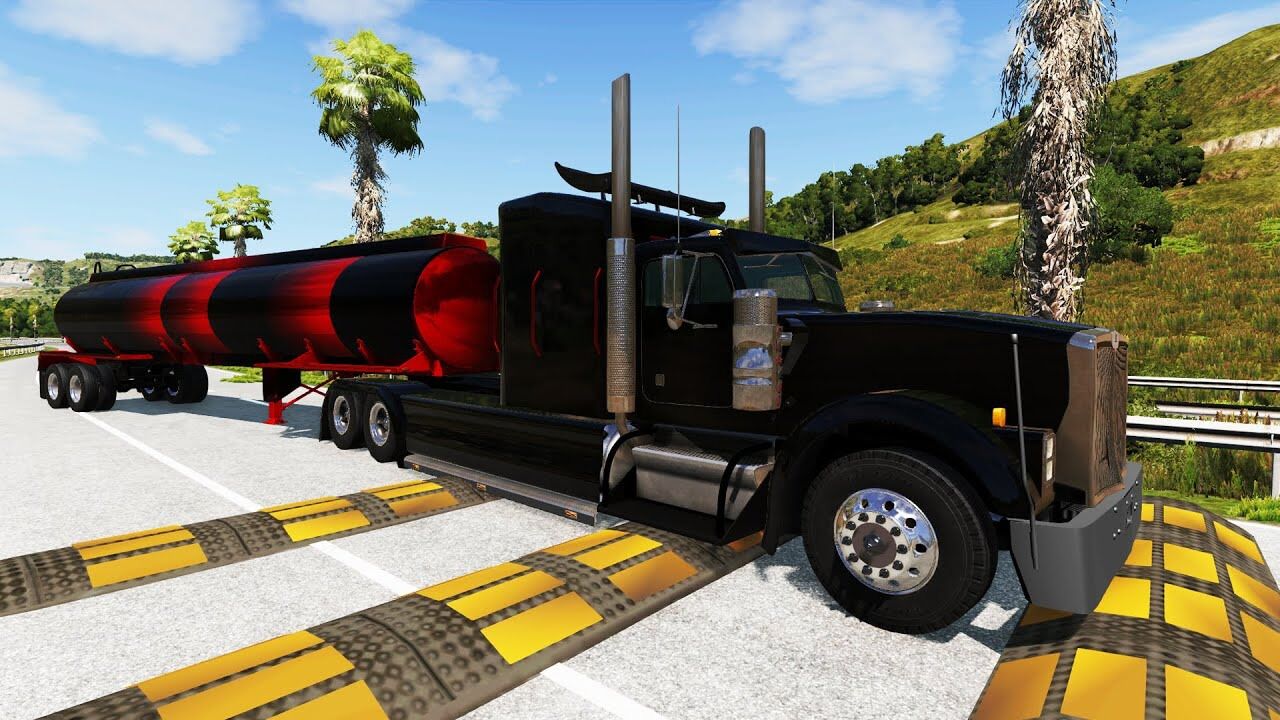 【beamng】卡车过减速带_高清1080p在线观看平台_腾讯视频