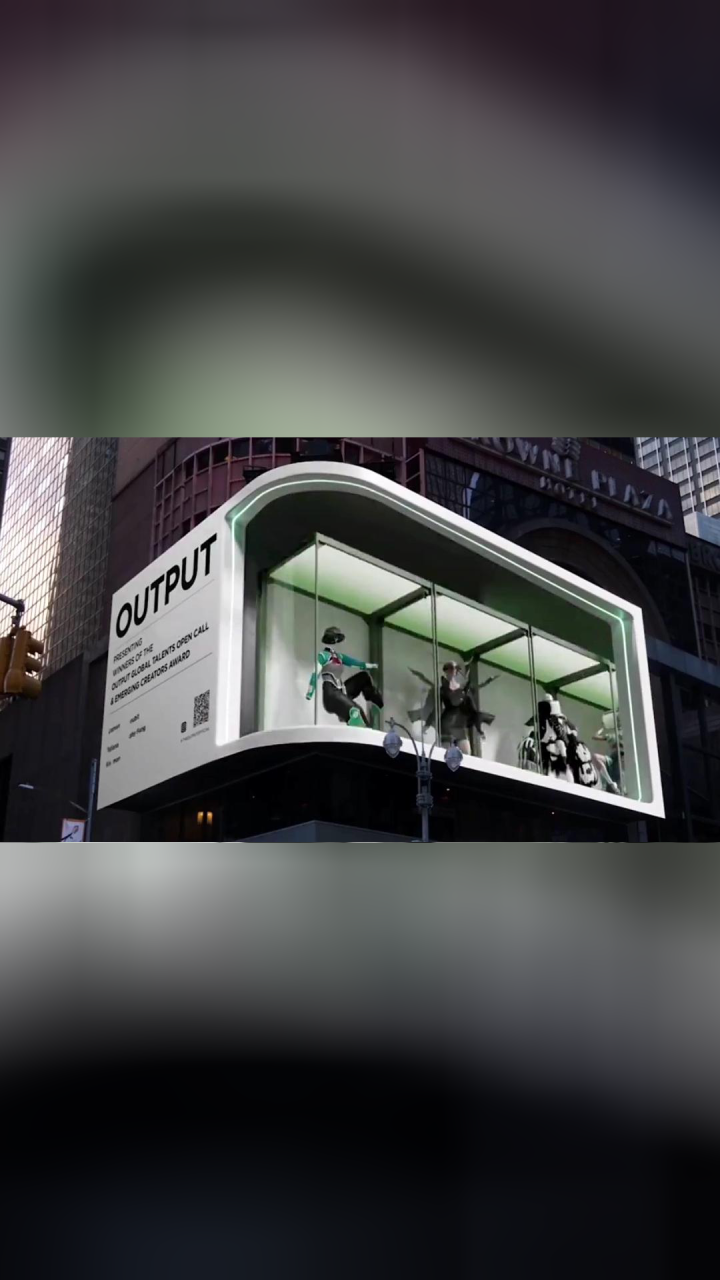 led户外广告大屏裸眼3d深圳led显示屏创意走秀内容【联诚发】